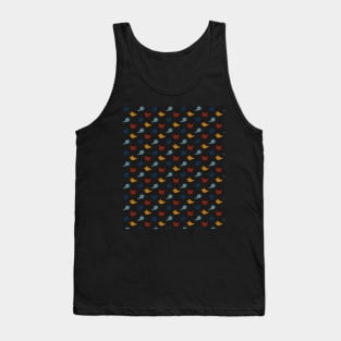 Night In The Woods Pattern Tank Top
